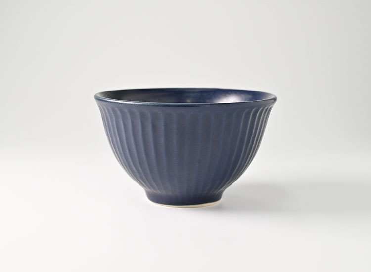 しのぎ_ブルーマット 飯碗 イメージ