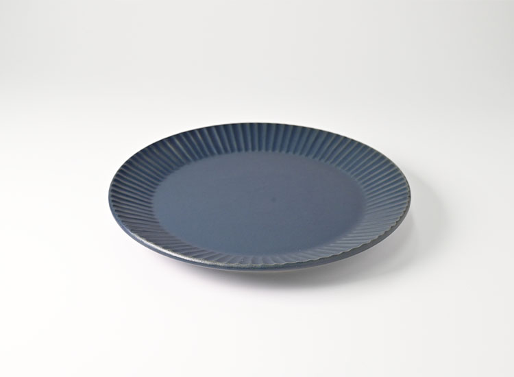 しのぎ_ブルーマット 5.5寸平皿のイメージ