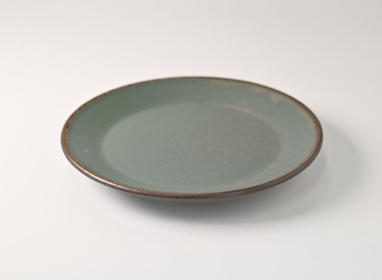 SABI_濃緑 プレート イメージ