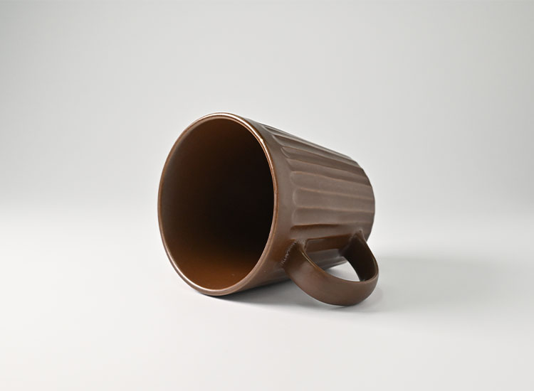 しのぎ_ブラウンマット マグカップのイメージ