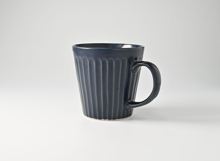 しのぎ_ブルーマット マグカップ イメージ