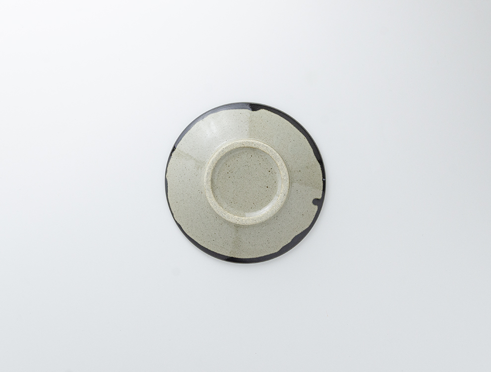 ペルシャ紋_黒ペルシャ紋 6寸丸皿のイメージ