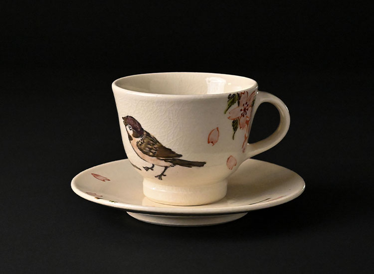 力石俊二_コーヒー碗皿 イメージ