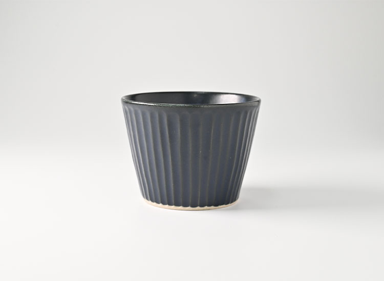 しのぎ_ブルーマット そば猪口のイメージ