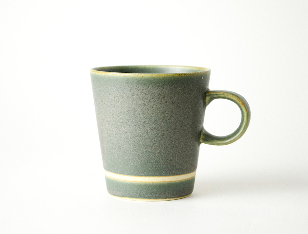 SEN_濃緑 コーヒーカップ イメージ