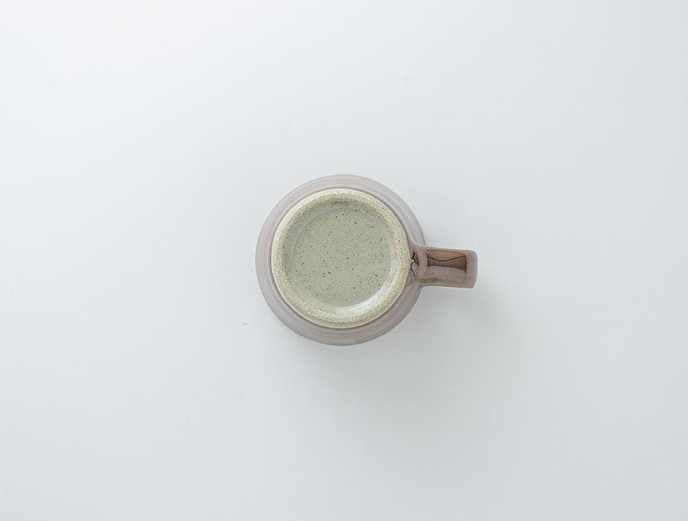 益子伝統釉_柿釉 コーヒーカップのイメージ