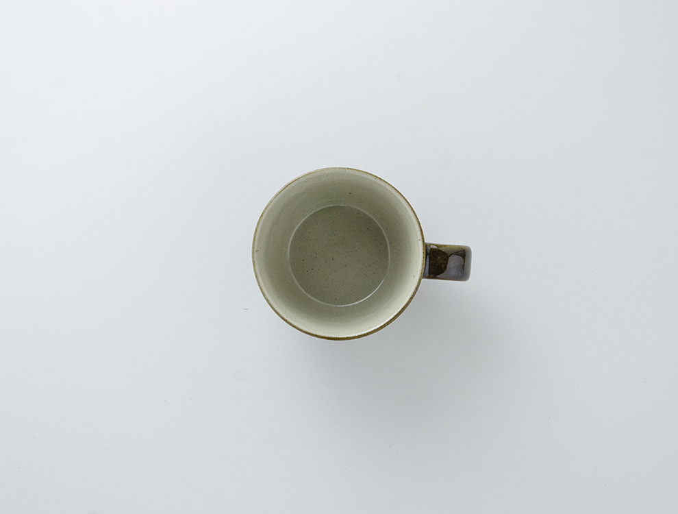 益子伝統釉_皮鯨釉 コーヒーカップのイメージ