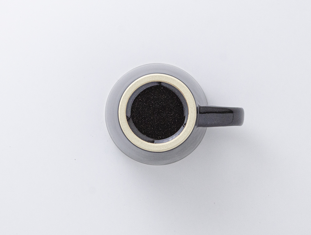 益子伝統釉_皮鯨釉 コーヒーカップのイメージ