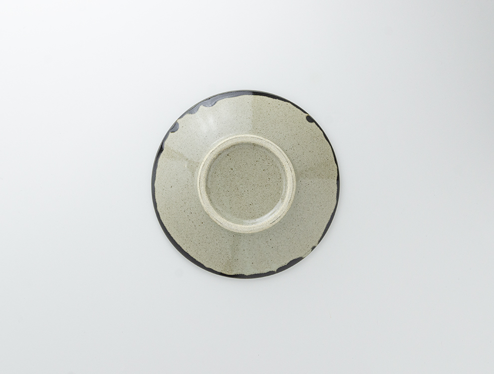 ペルシャ紋_黒ペルシャ紋 7寸丸皿のイメージ
