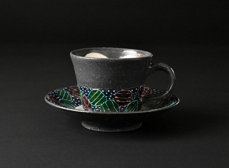浅田恵美子_コーヒー碗皿 イメージ