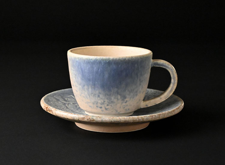 島田東秋_コーヒー碗皿 イメージ