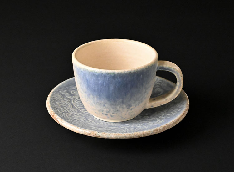 島田東秋_コーヒー碗皿のイメージ